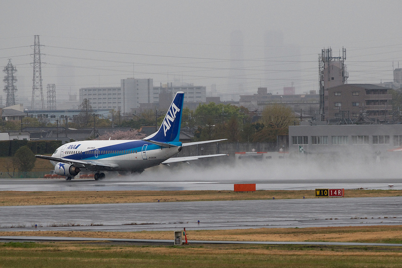 ANA Wings JA303K(Boeing 737-500)