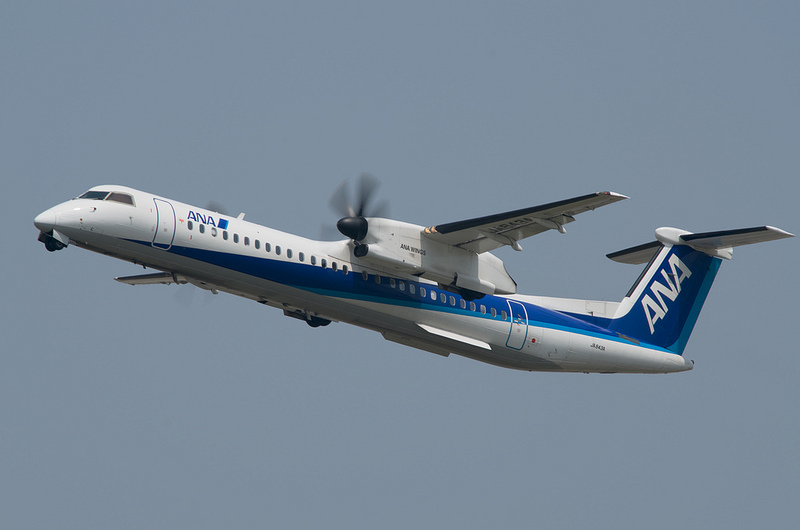 ANA Wings ANA Wings JA843A(Bombardier DHC-8-400)