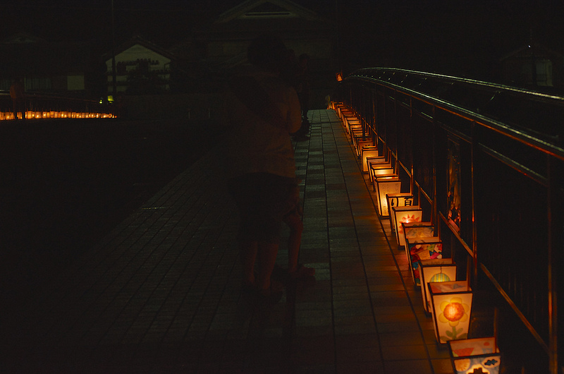 大川橋の行灯