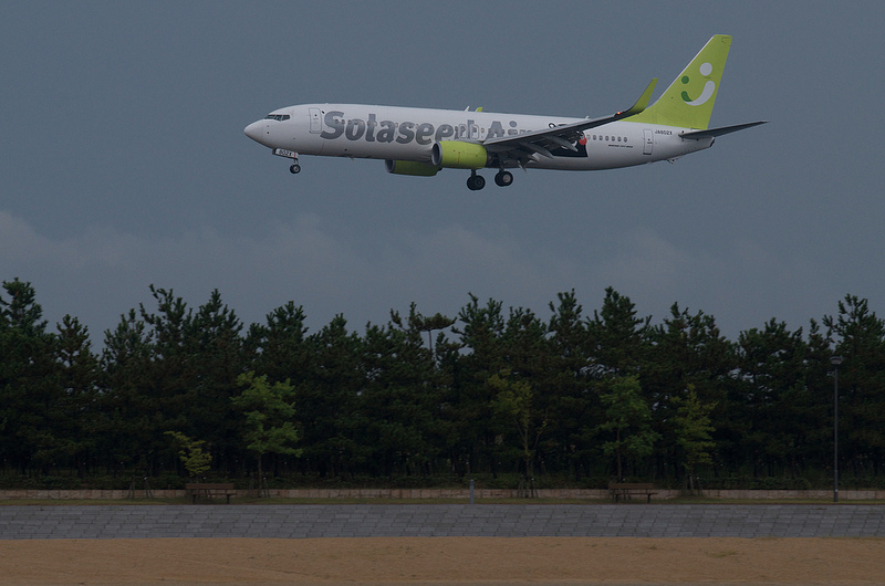 Solaseed Air JA802X(Boeing 737-81D)