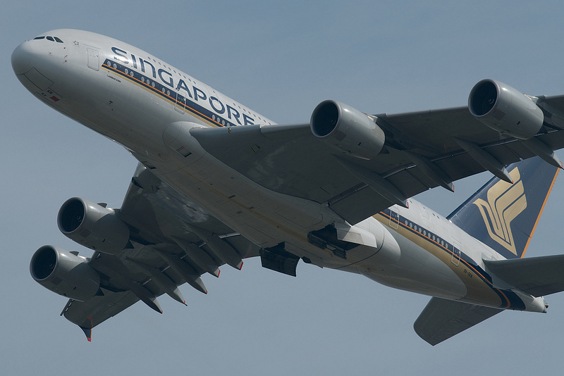Singapore Airlines 9V-SKN(Airbus A380-841)