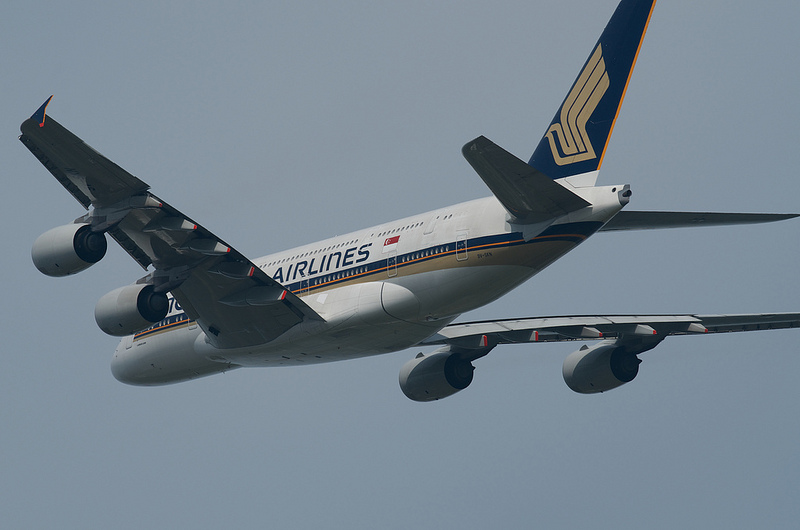 Singapore Airlines 9V-SKN(Airbus A380-841)