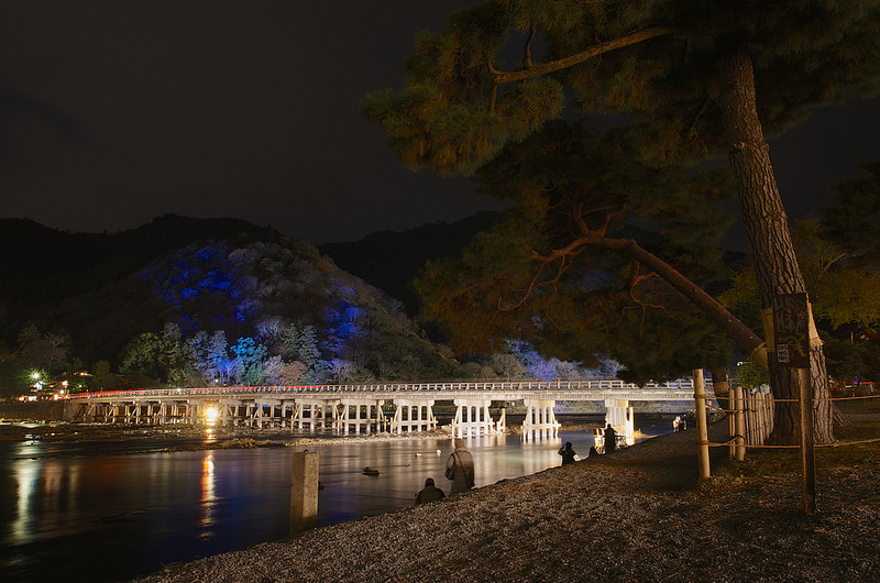 渡月橋　（嵐山花灯路2013）#2