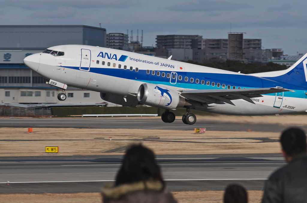ANA Wings JA359K(Boeing 737-500)