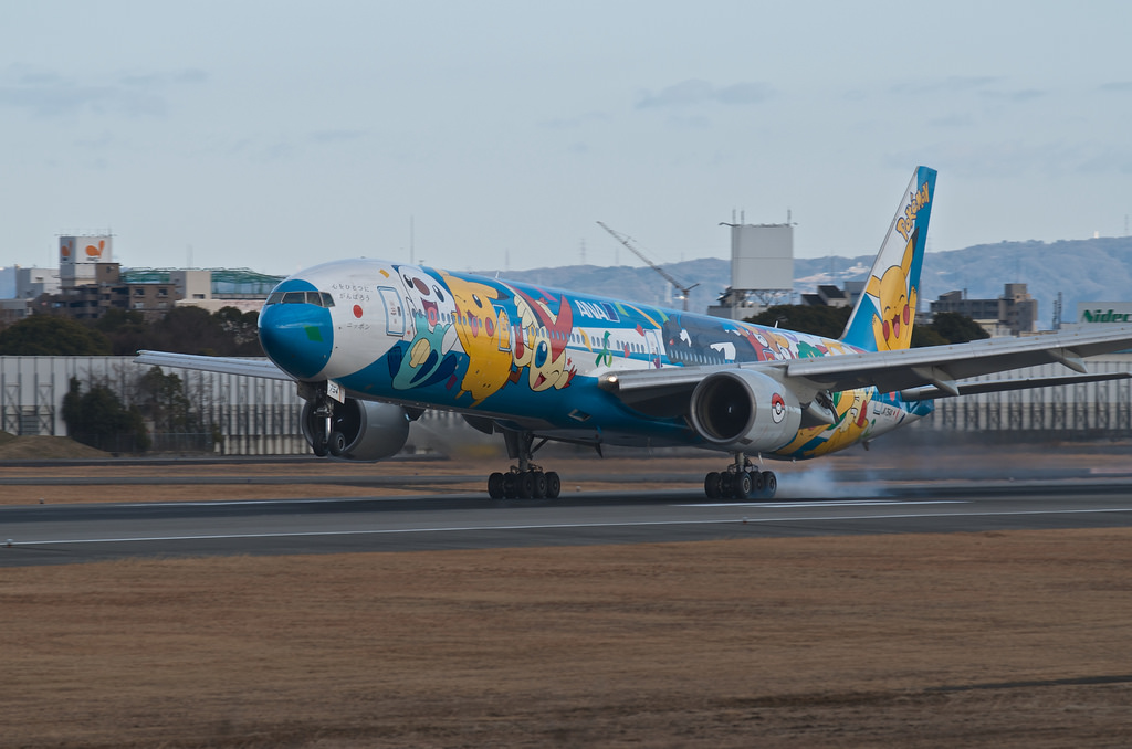 All Nippon Airways JA754A(Boeing 777-300)