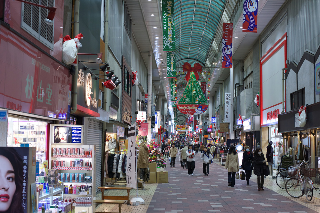 大手筋のクリスマス