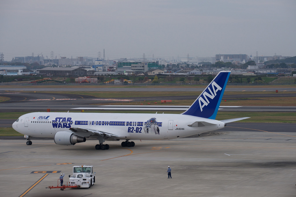 All Nippon Airways JA604A(Boeing 767-381/ER)