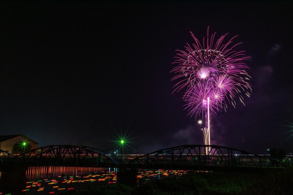 あやべ水無月まつり　花火大会