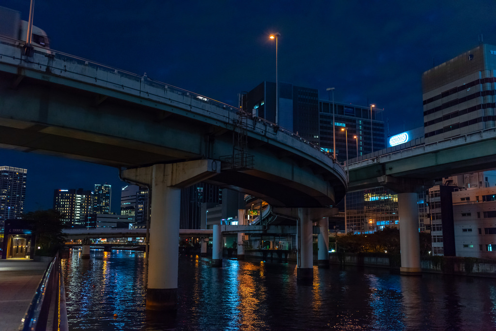 中之島川夜景2